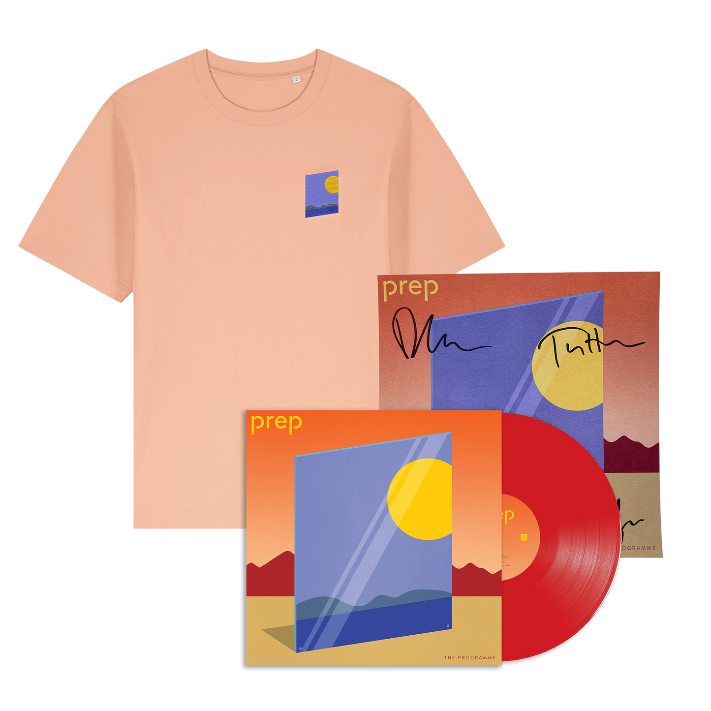 'The Programme' Translucent Red LP + Embroidered Tee Bundle US